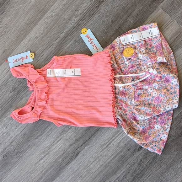 Cat & Jack Other - NWT Cat & Jack Summer Outfit
